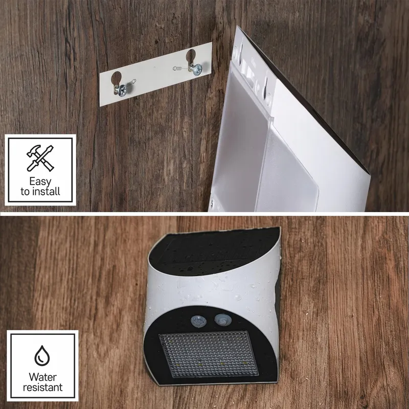 EMOS Solarlamp LED Bewegingssensor Huis Tuin Wit 240lm — foto 5