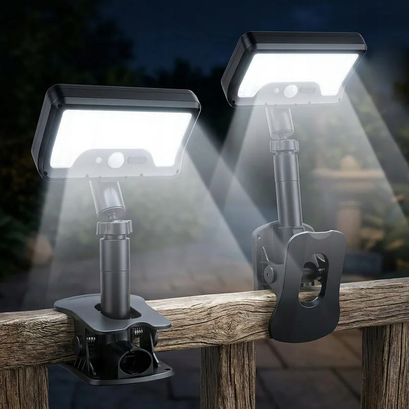 LUSTALED Solarlamp Buiten Met Bewegingssensor USB 92 LED 3 Standen — foto 1