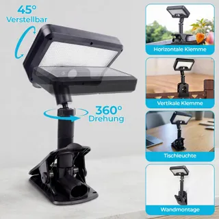 LUSTALED Solarlamp Buiten Met Bewegingssensor USB 92 LED 3 Standen — miniatuur 2