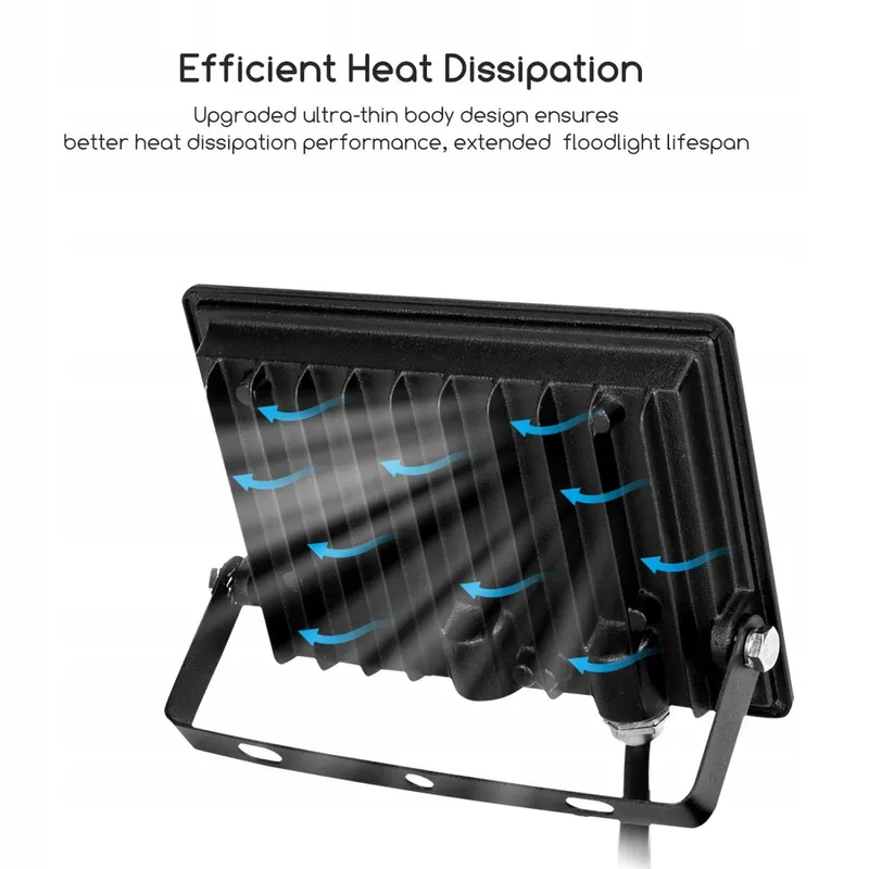 AIGOST LED Schijnwerper Waterdicht Tuin Garage Fel 50W IP65 — foto 5