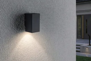 PAULMANN Flame LED Buitenwandlamp Antraciet Aluminium IP44 3000K — miniatuur 3
