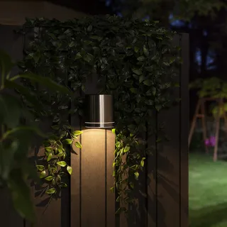 SMARTWARES Solar LED Wandlamp Staal Draadloos IP44 — miniatuur 7