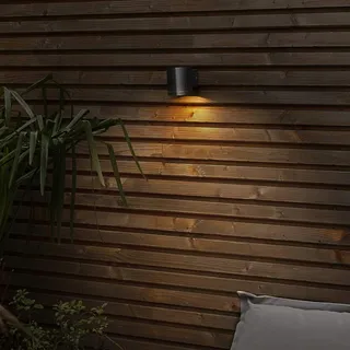 SMARTWARES Solar LED Wandlamp Staal Draadloos IP44 — miniatuur 6