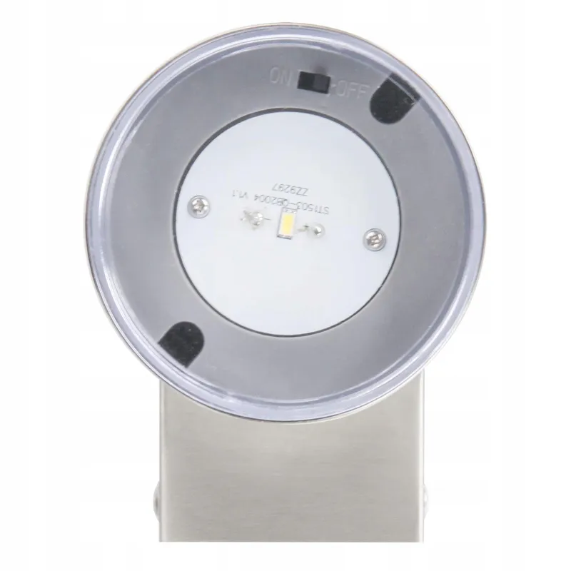 SMARTWARES Solar LED Wandlamp Staal Draadloos IP44 — foto 5