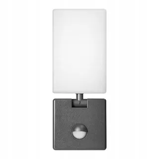 MIRATIC LED Buitenlamp Bewegingssensor Grijs Waterdicht IP65 — miniatuur 7