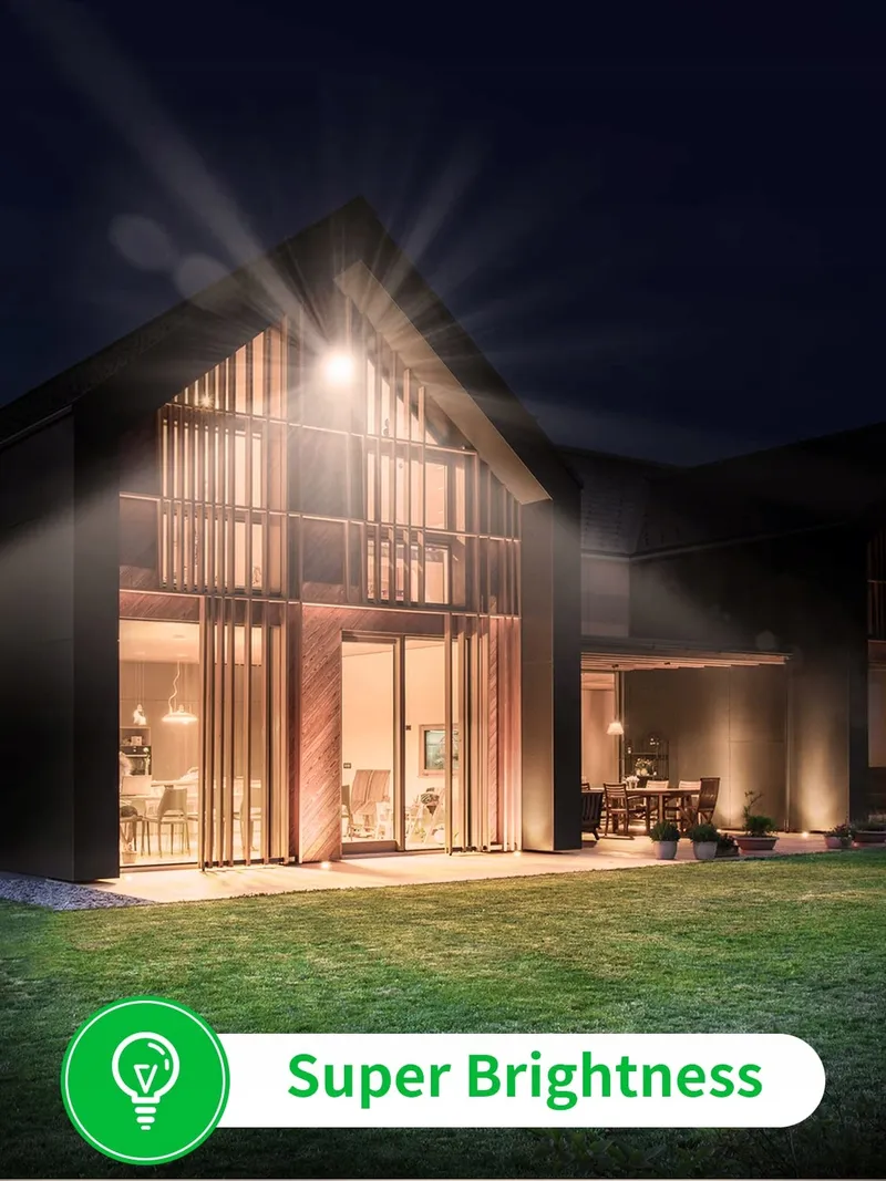 VIUGREUM LED Schijnwerper Super Fel Warmwit Waterdicht 200W IP66 — foto 6