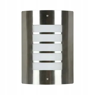 LYNMARK Buitenwandlamp RVS Zilver Tuin Terras IP44 — miniatuur 1