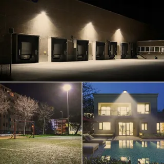 PICAA LED Schijnwerper Waterdicht Warmwit 100W IP65 — miniatuur 6