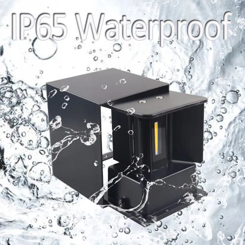 ZHMA Wandlamp Verstelbare Hoek Warm Licht Waterdicht 12W IP65 — foto 7
