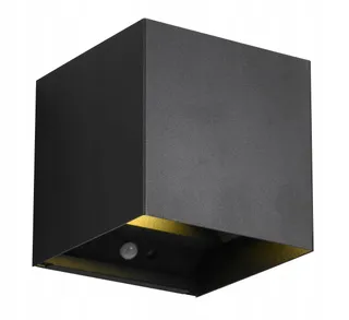 REALITY LED Wandlamp Oplaadbaar Zwart Met Bewegingsmelder USB-C — miniatuur 1