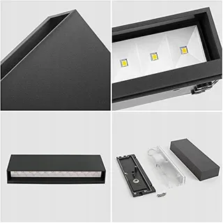 DAWALIGHT LED Wandlamp Waterdicht Warm Wit Buiten 6W IP65 — miniatuur 6