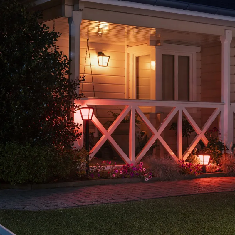 PHILIPS Hue Econic Smart LED Tuinlamp Kleur Ambiance — foto 6