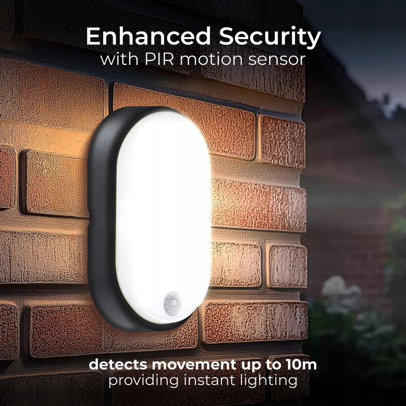 LUCECO LED Buitenlamp Bewegingssensor Waterdicht 10W IP54 — foto 4