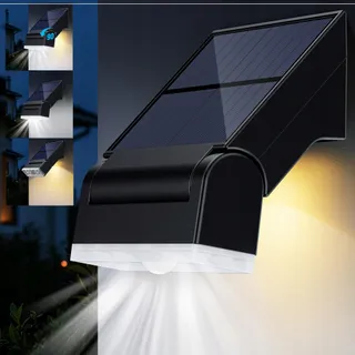 GILIWOSY Solarlamp Buiten Met Bewegingssensor Verstelbaar IP65 — miniatuur 1