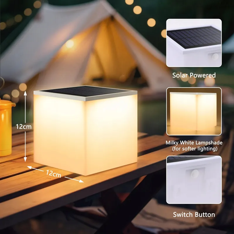 FLACCHI Solar LED Wandlamp Tuin Garage IP44 2 Stuks — foto 4