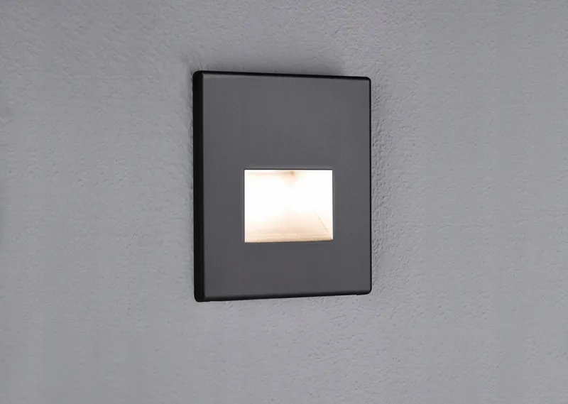 PAULMANN Edge Quadro Inbouwlamp Buiten Zwart Mat 230V 2700K — foto 6