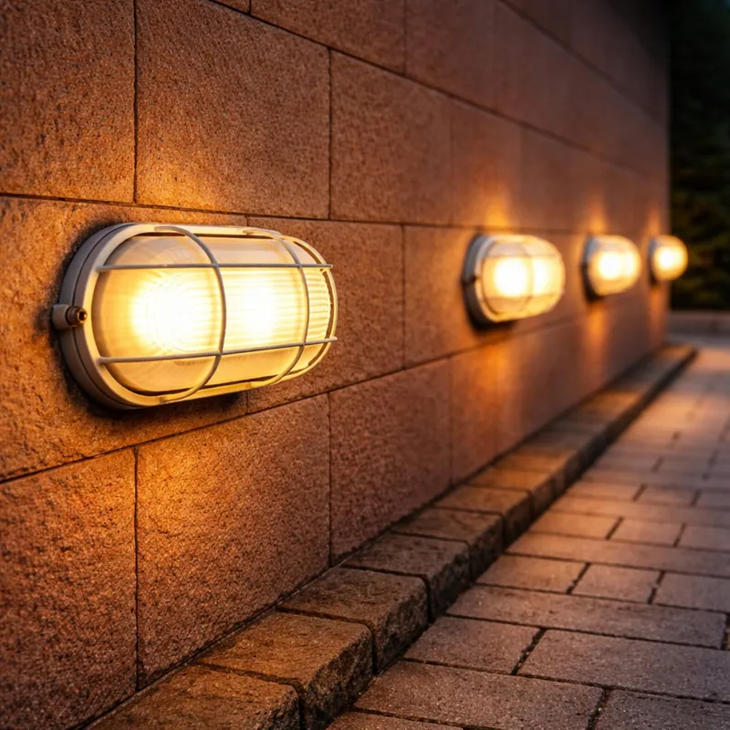 ADAKAT Aluminium Kelderlamp Wandlamp Waterdicht Zwart IP54 E27 — foto 4