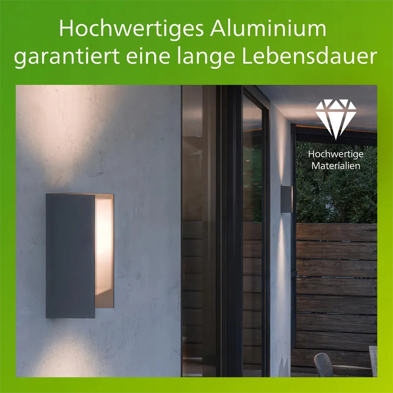 PHILIPS myGarden Bridge Buitenwandlamp Tuin Antraciet 15W — foto 8