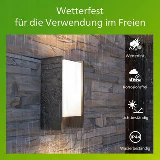 PHILIPS myGarden Bridge Buitenwandlamp Tuin Antraciet 15W — miniatuur 5