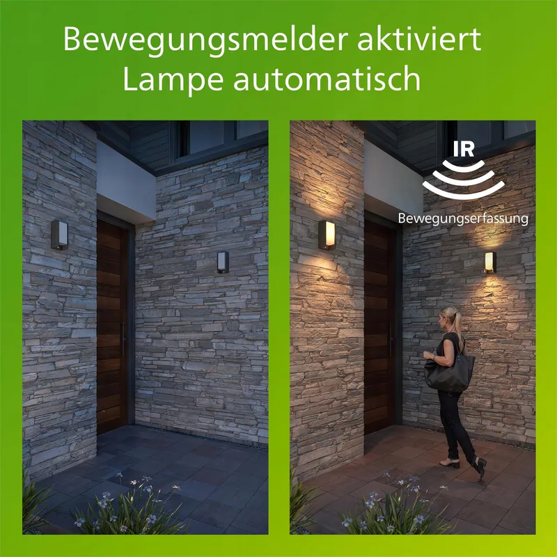 PHILIPS myGarden Bridge Buitenwandlamp Tuin Antraciet 15W — foto 6