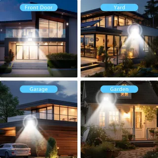KELINVMI LED Schijnwerper Buiten Waterdicht Warmwit 50W 5000lm IP66 — miniatuur 6