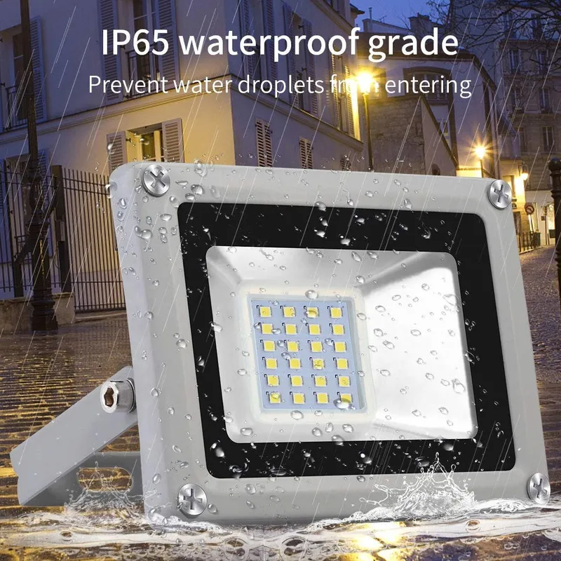 BIKUER LED Schijnwerper Buiten Superhel 20W 2000LM IP65 — foto 6