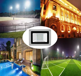 BIKUER LED Schijnwerper Buiten Superhel 20W 2000LM IP65 — miniatuur 7