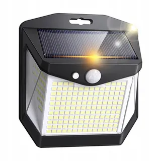VANRANGER Solar Buitenlamp Bewegingsmelder Tuin 248LED IP65 — miniatuur 1