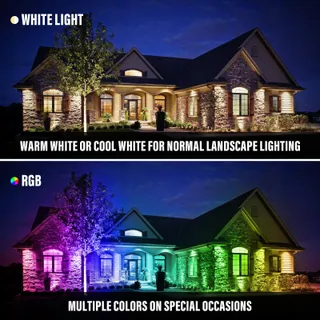 RIGIDON RGB Schijnwerper Met Afstandsbediening Waterdicht 100W 10000lm IP66 — miniatuur 8