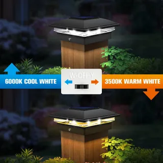 VOLISUN Solar Paallamp Buiten Waterdicht Tuin Terras — miniatuur 4
