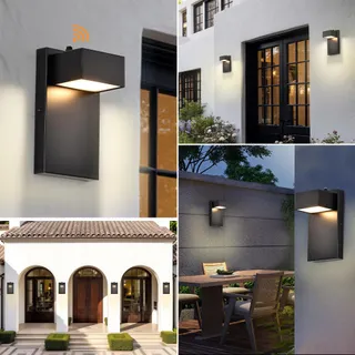 ALIGHTING LED Buitenlamp Schemersensor Warmwit 12W IP44 — miniatuur 7