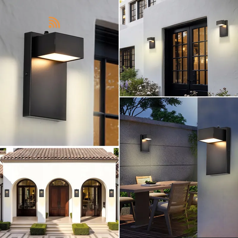ALIGHTING LED Buitenlamp Schemersensor Warmwit 12W IP44 — foto 7