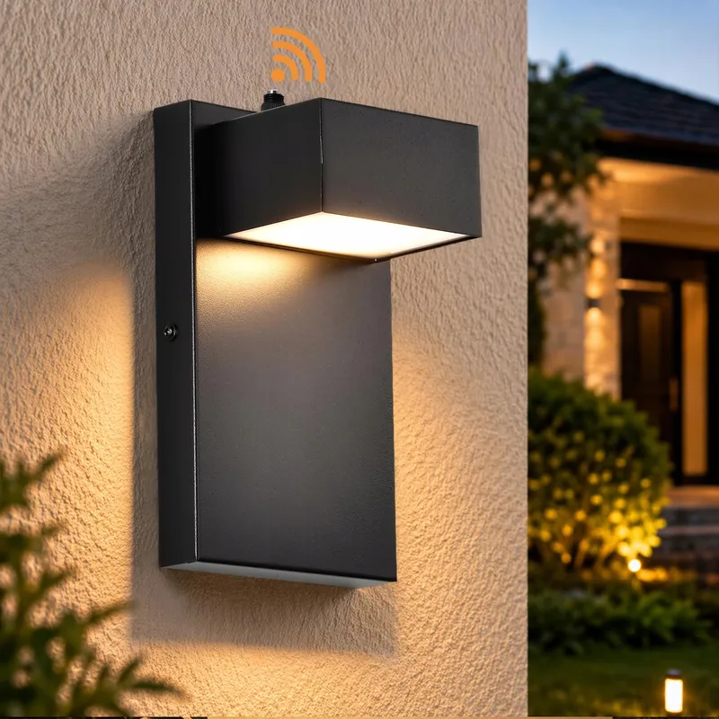 ALIGHTING LED Buitenlamp Schemersensor Warmwit 12W IP44 — foto 1