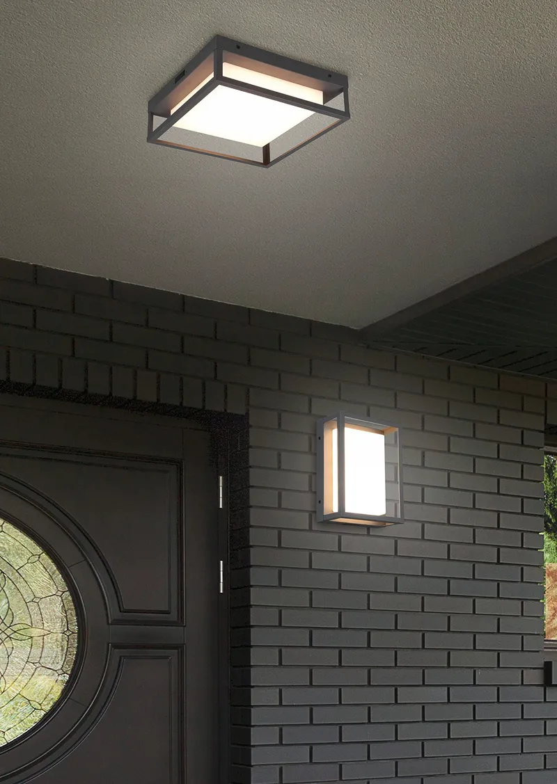 TRIO LEUCHTEN Witham LED Buitenwandlamp Instelbare Kleur 14W — foto 4