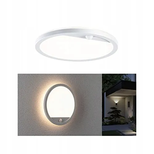 PAULMANN LED Paneellamp Bewegingssensor Wit Buiten 3000K IP44 — foto 5