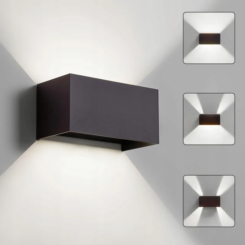 CELAVY LED Wandlamp Binnen Buiten Up-Down Balkon 6000K IP65 — foto 1