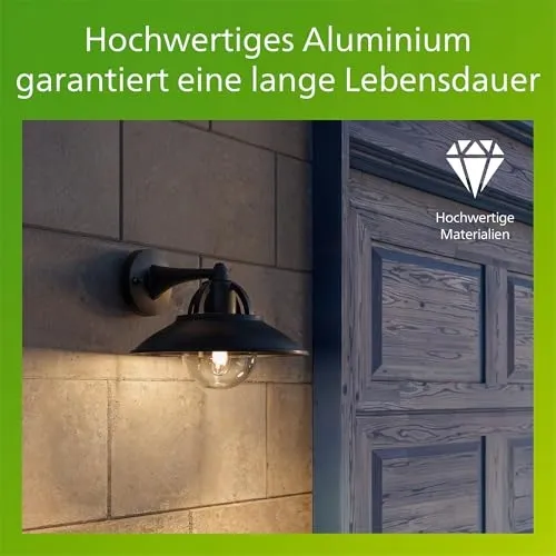 PHILIPS MyGarden Cormorant LED Buitenwandlamp Zwart 42W — foto 7