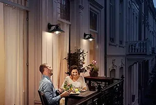 PHILIPS MyGarden Cormorant LED Buitenwandlamp Zwart 42W — miniatuur 2