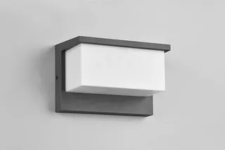TRIO LEUCHTEN Nestos Buitenwandlamp Antraciet Aluminium 13W — miniatuur 2