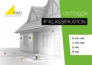 TRIO LEUCHTEN Nestos Buitenwandlamp Antraciet Aluminium 13W — miniatuur 7
