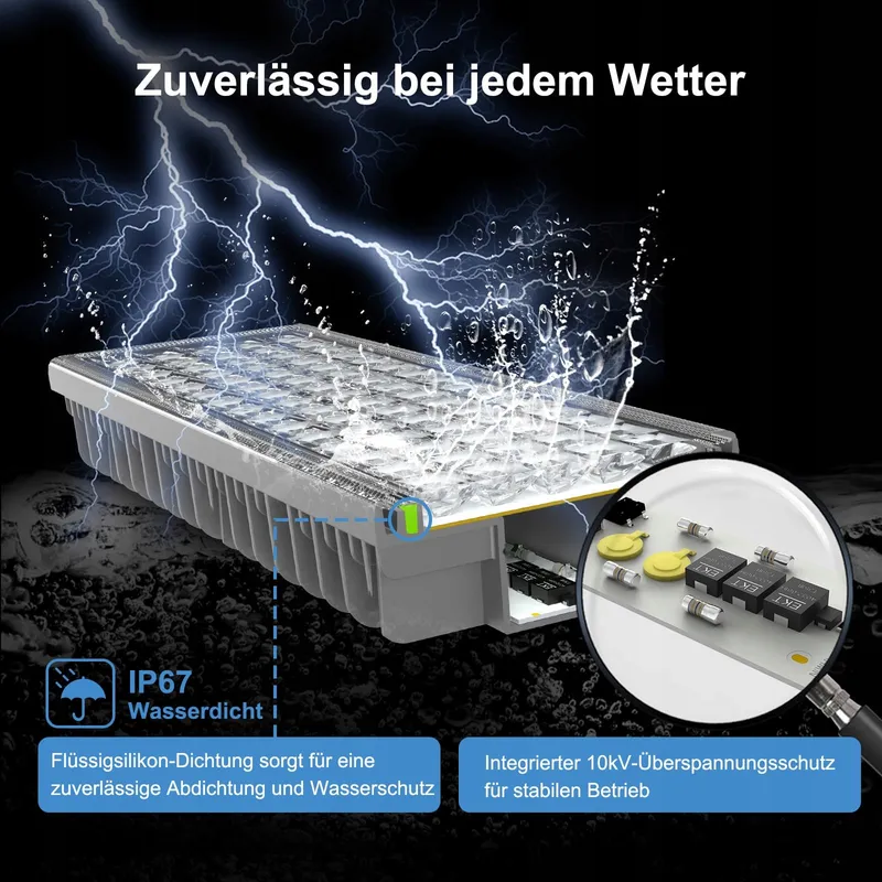 POWFUL LED Schijnwerper Super Fel Waterdicht Buiten Sterk 100W IP67 — foto 5