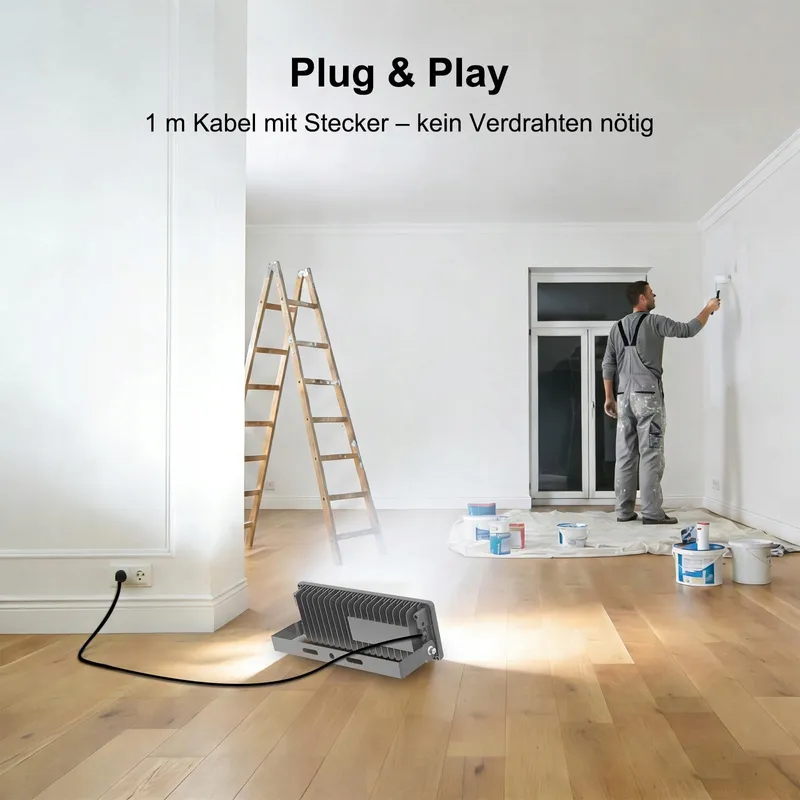 POWFUL LED Schijnwerper Super Fel Waterdicht Buiten Sterk 100W IP67 — foto 2