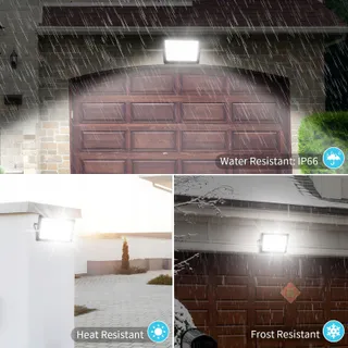 TREOIR LED Schijnwerper Buiten Warmwit 200W IP66 — miniatuur 3