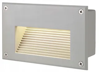 SLV BRICK DOWNUNDER Inbouwwandlamp Trap Binnen Grijs IP54 — miniatuur 1