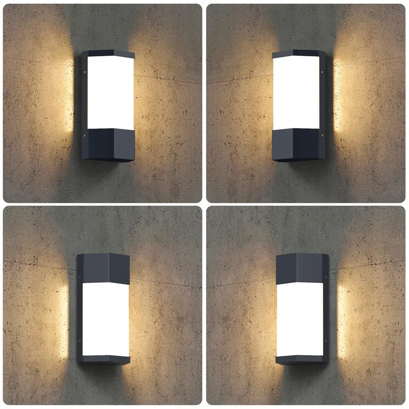 AIPSUN LED Wandlamp Modern Binnen Buiten Warmwit IP65 — foto 4