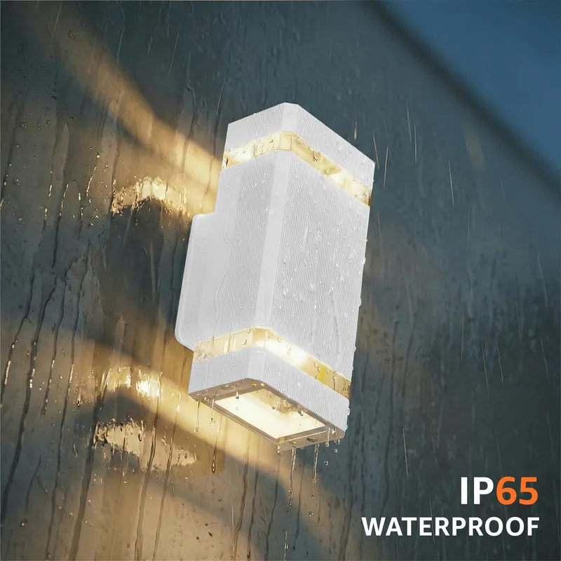 AIPSUN Up Down Buitenwandlamp Garage Gang Wit IP65 — foto 8