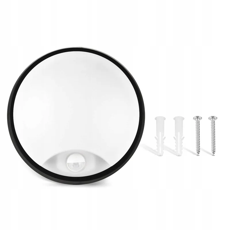 MEGACUBE LED Buitenlamp Rond Bewegingssensor Zwart 18W IP65 — foto 9