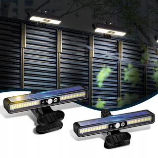 ICEKO Solarlampen Tuin Met Bewegingsmelder Zonder Boren 36 LED IP55 — miniatuur 1