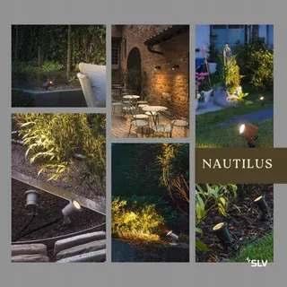 NAUTILUS 25 Buitenlamp Wand Plafond Verstelbaar Zwart GU10 IP54 — miniatuur 8