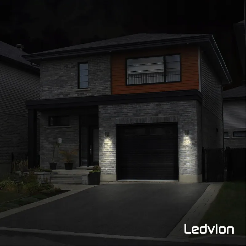 LEDVION Colorado LED Buitenwandlamp Bewegingsmelder IP54 — foto 8